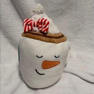 NEW Pillowfort Penguin Holiday Mini Weighted Plush Throw Pillow